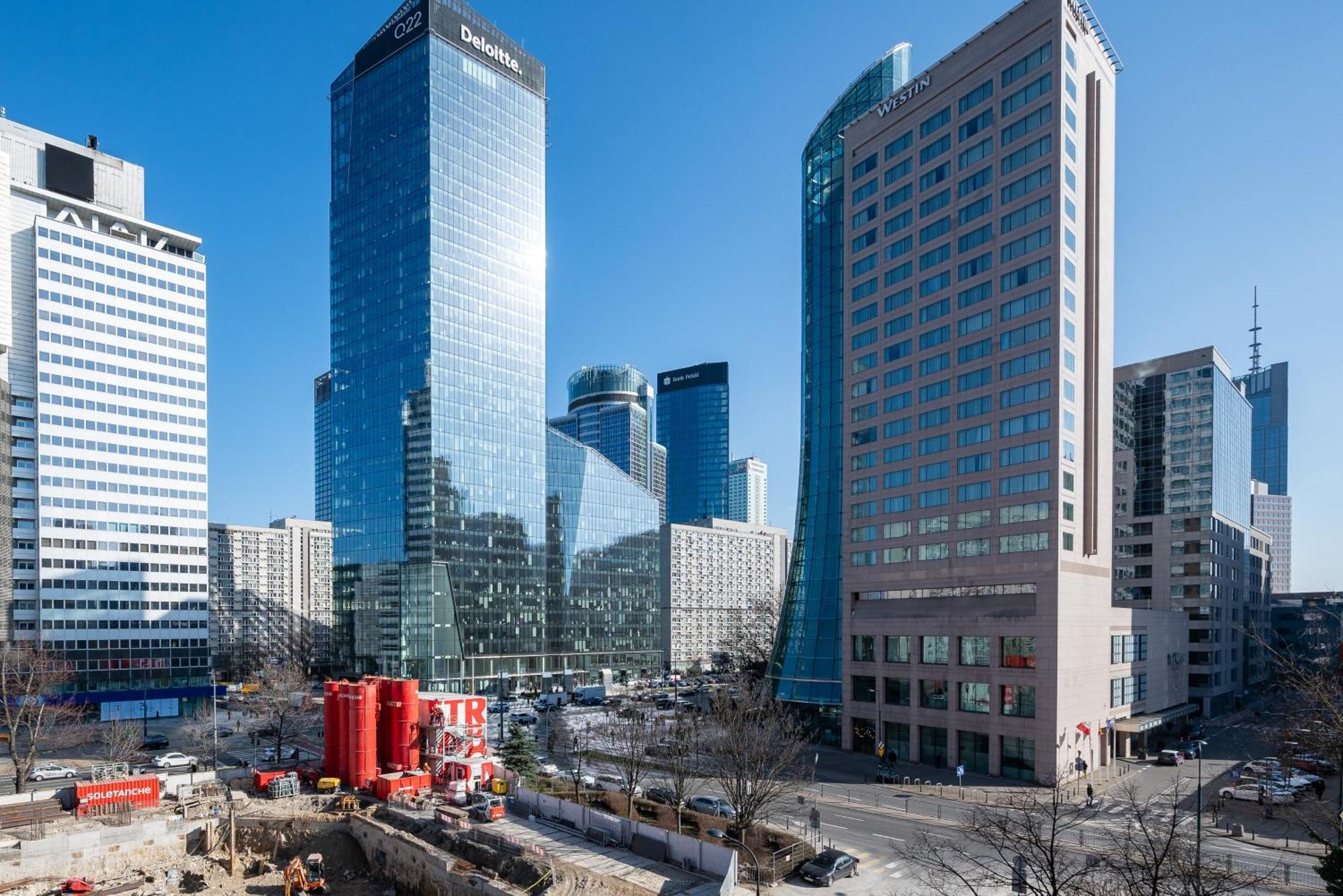 Grzybowska Blue City Centre Apartment Βαρσοβία Εξωτερικό φωτογραφία